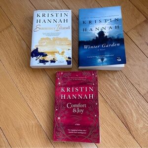 Kristin Hannah bundle Summer Island Winter Garden Comfort & Joy